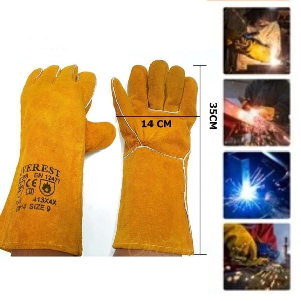 Găng tay da hàn EW14 chịu nhiệt tại Hải Phòng