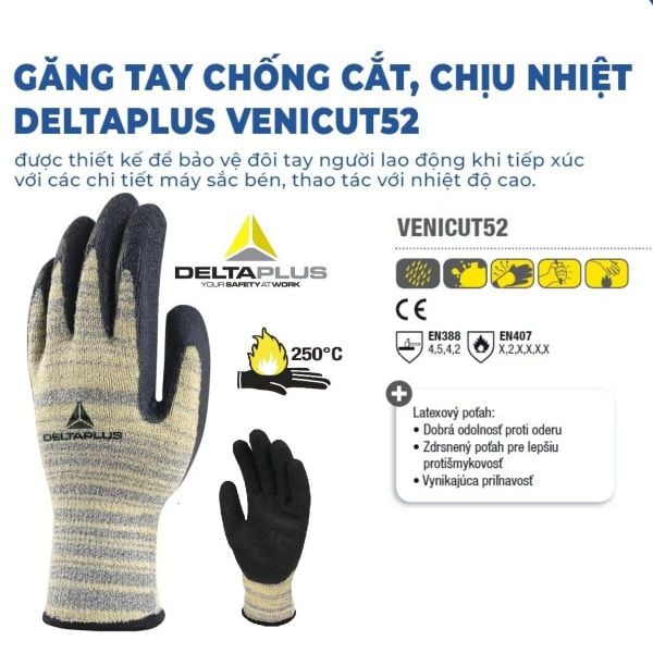 tiêu chuẩn găng tay bảo hộ