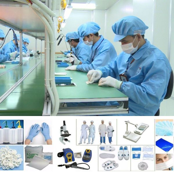Thiết bị phòng sạch chống tĩnh điện tại Vĩnh Xuyên- Hải Phòng