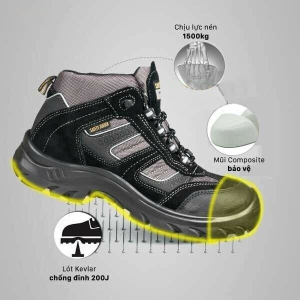 Giày bảo hộ Safety Jogger Climber đạt tiêu chuẩn S3