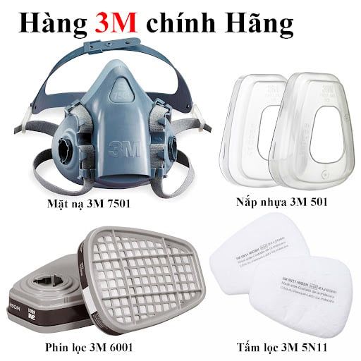 mặt nạ phòng độc 3M