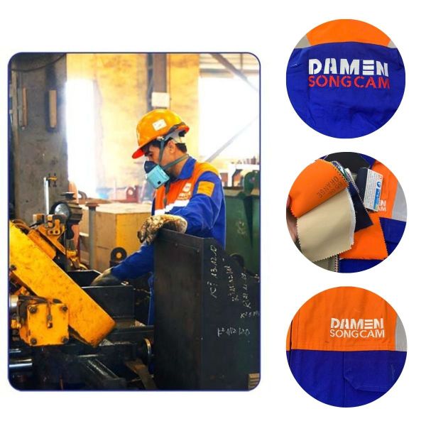 Đồng phục bảo hộ cơ khí đóng tàu