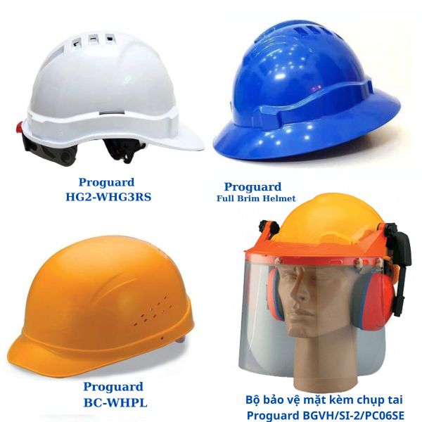 Mũ bảo hộ Proguard tiêu chuẩn châu Âu