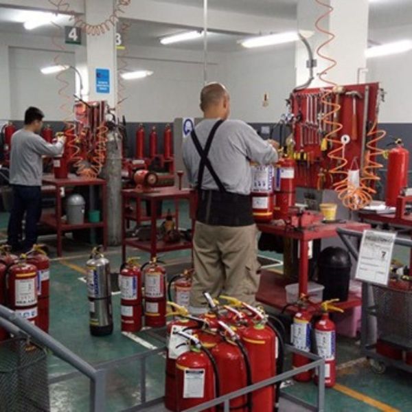 Quy trình Nạp bình chữa cháy tại Hải Phòng