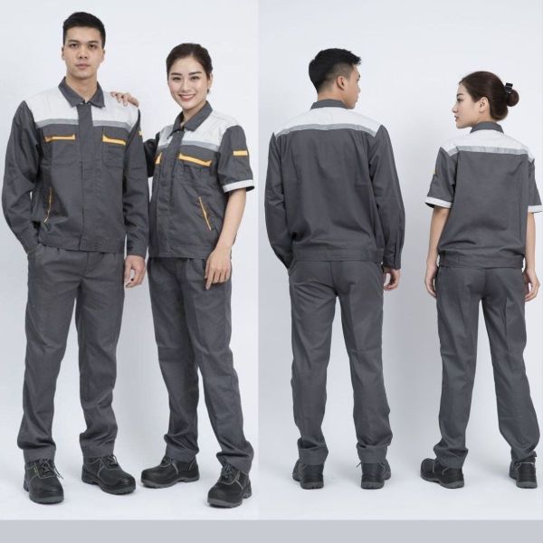 Quần áo bảo hộ may bằng vải Pangrim cotton