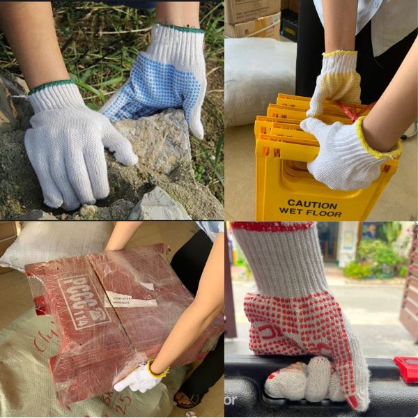 găng tay phủ hạt nhựa giá rẻ tại Hải Phòng