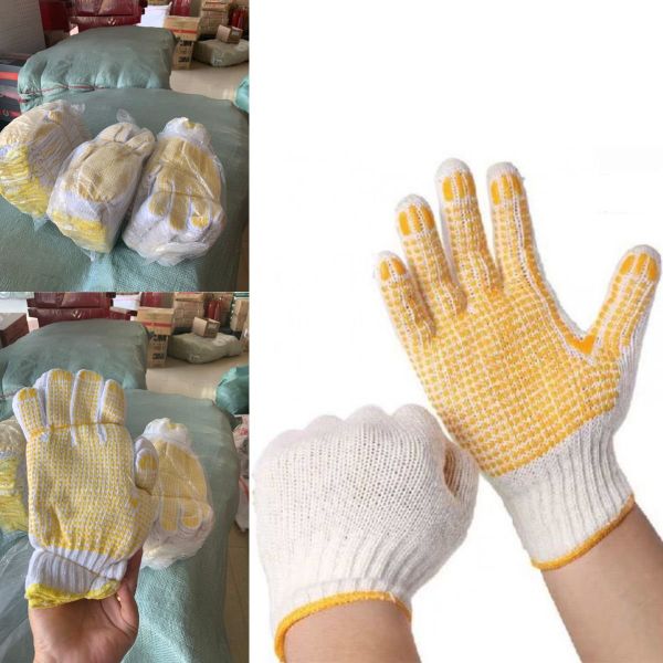Găng tay phủ hạt nhựa giá rẻ tại Hải Phòng