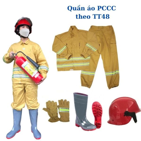 Quần áo PCCC theo thông tư 48 giá rẻ tại Hải Phòng