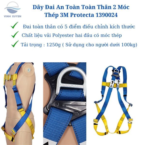 Thiết bị an toàn trên cao - Dây đai an toàn