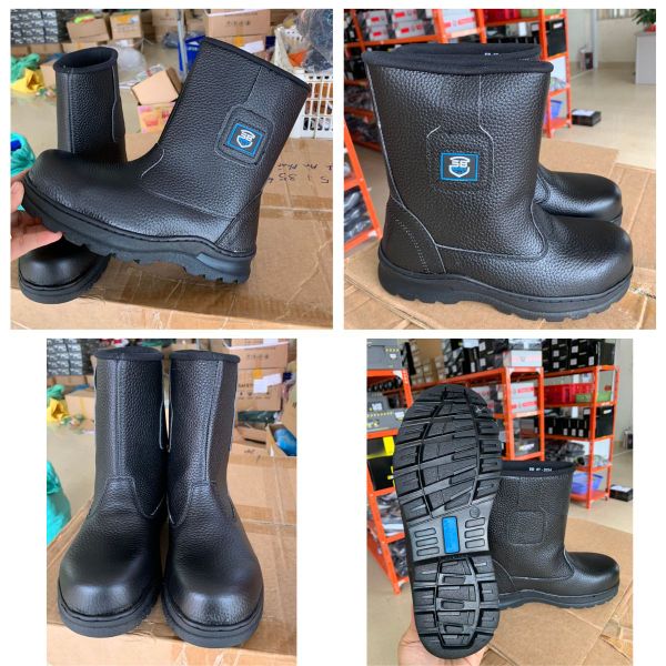 Ủng bảo hộ da Simba mũi thép, đế lót thép chống đinh