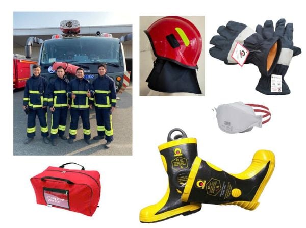 Quần áo PCCC Nomex KTFSN700 nhập khẩu Hàn Quốc