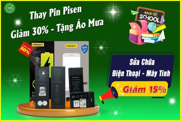 Back To School - Ưu đãi Sửa chữa Điện thoại - Máy tính