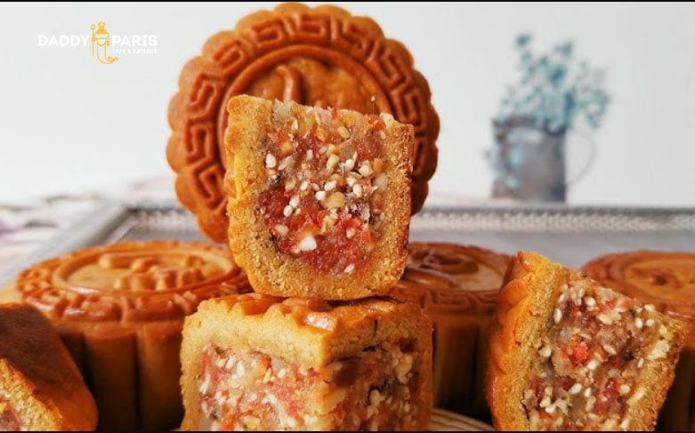 Công thức làm bánh trung thu thập cẩm