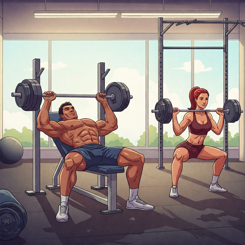 VIỆC TẬP GYM Ở NỮ GIỚI VÀ NAM GIỚI KHÁC NHAU NHƯ THẾ NÀO?