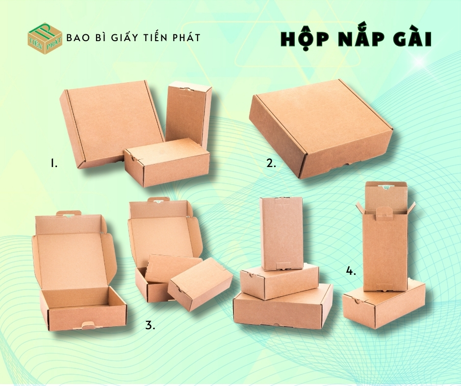 Mua Hộp Carton Nắp Gài Chất Lượng Cao – Giải Pháp Đóng Gói An Toàn