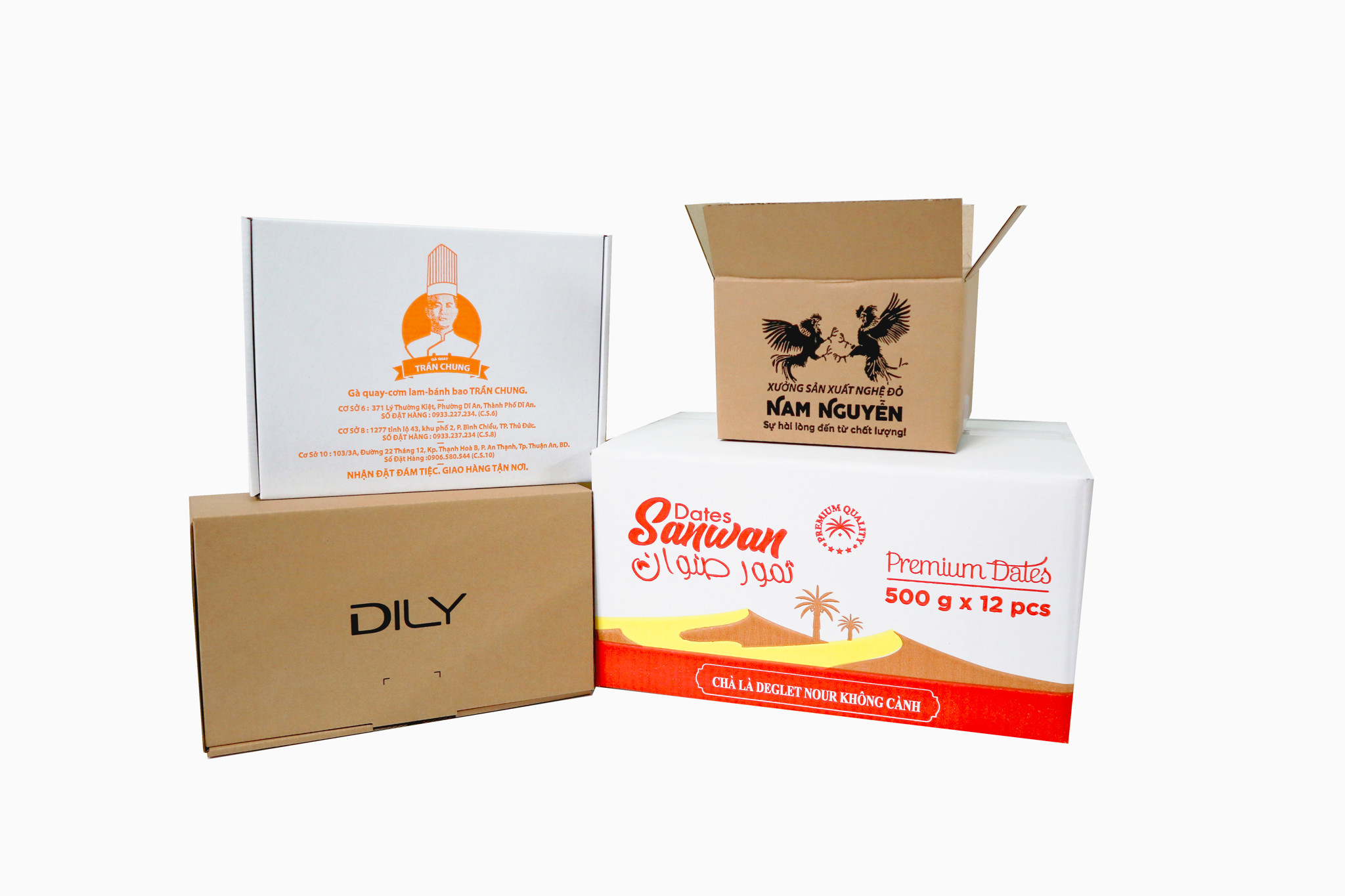 Công ty sản xuất thùng carton giá thành tốt, chất lượng tại Bình Phước