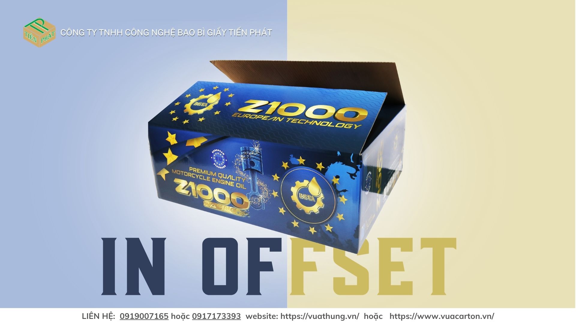 Bảng giá in thùng carton flexo mới tại TPHCM 1/2025