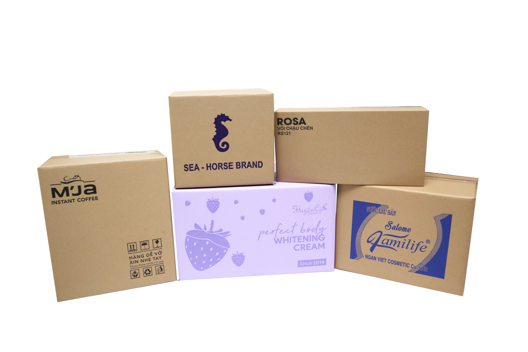 7 công ty sản xuất bao bì carton giá rẻ tại Bình Dương, giao hàng nhanh