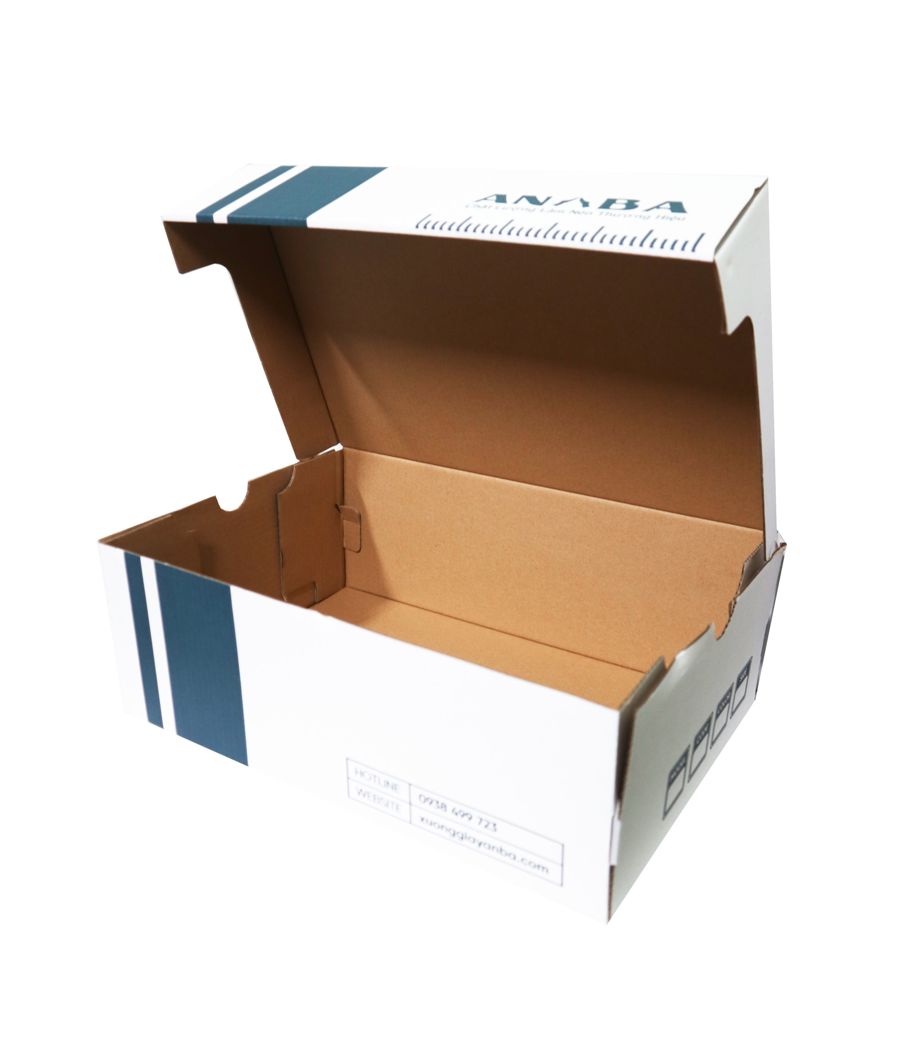 Hộp carton đựng giày, in flexo giá rẻ tại TPHCM THÁNG 1/2025