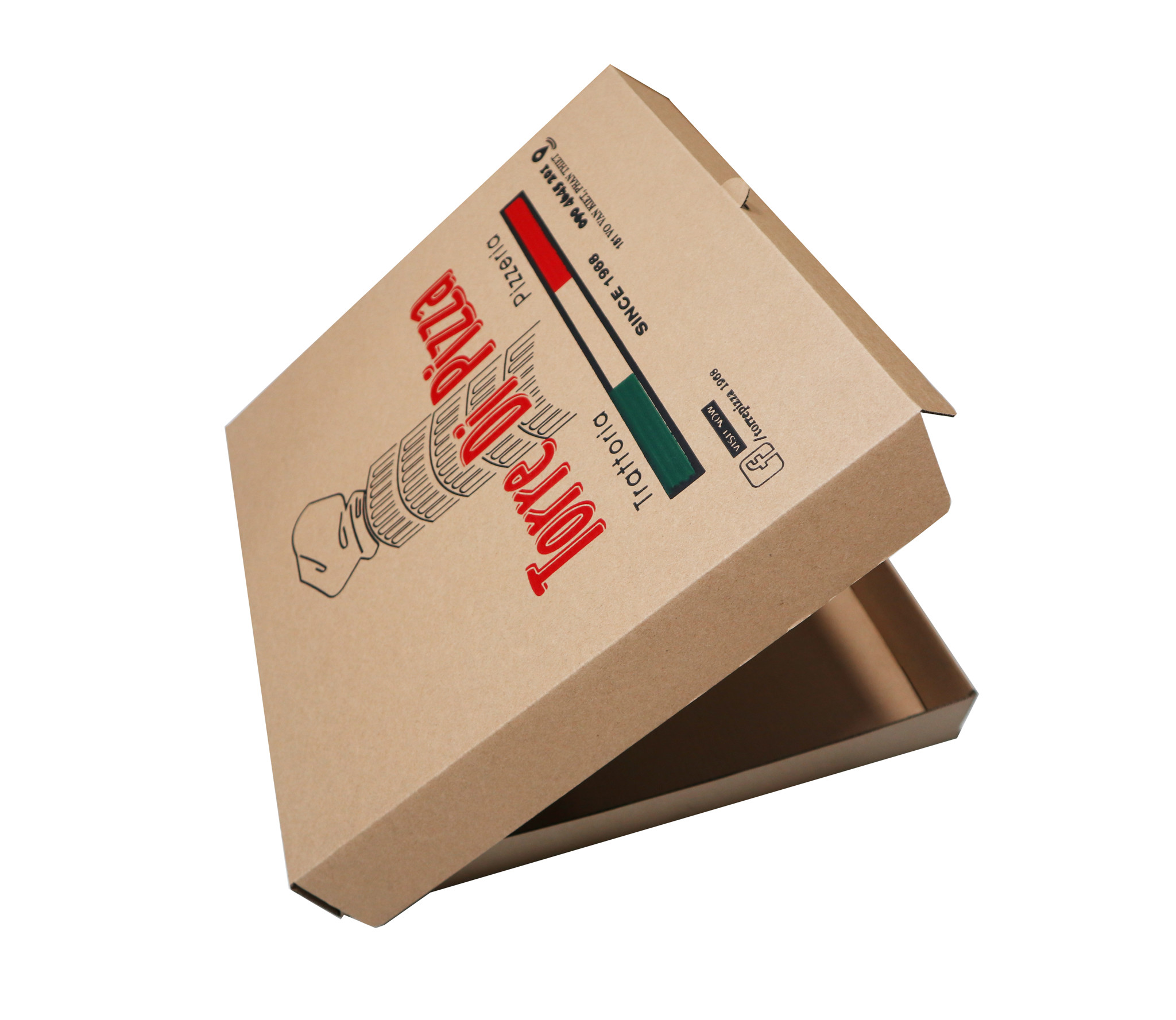 Tổng hợp địa chỉ bán hộp carton pizza tại TPHCM
