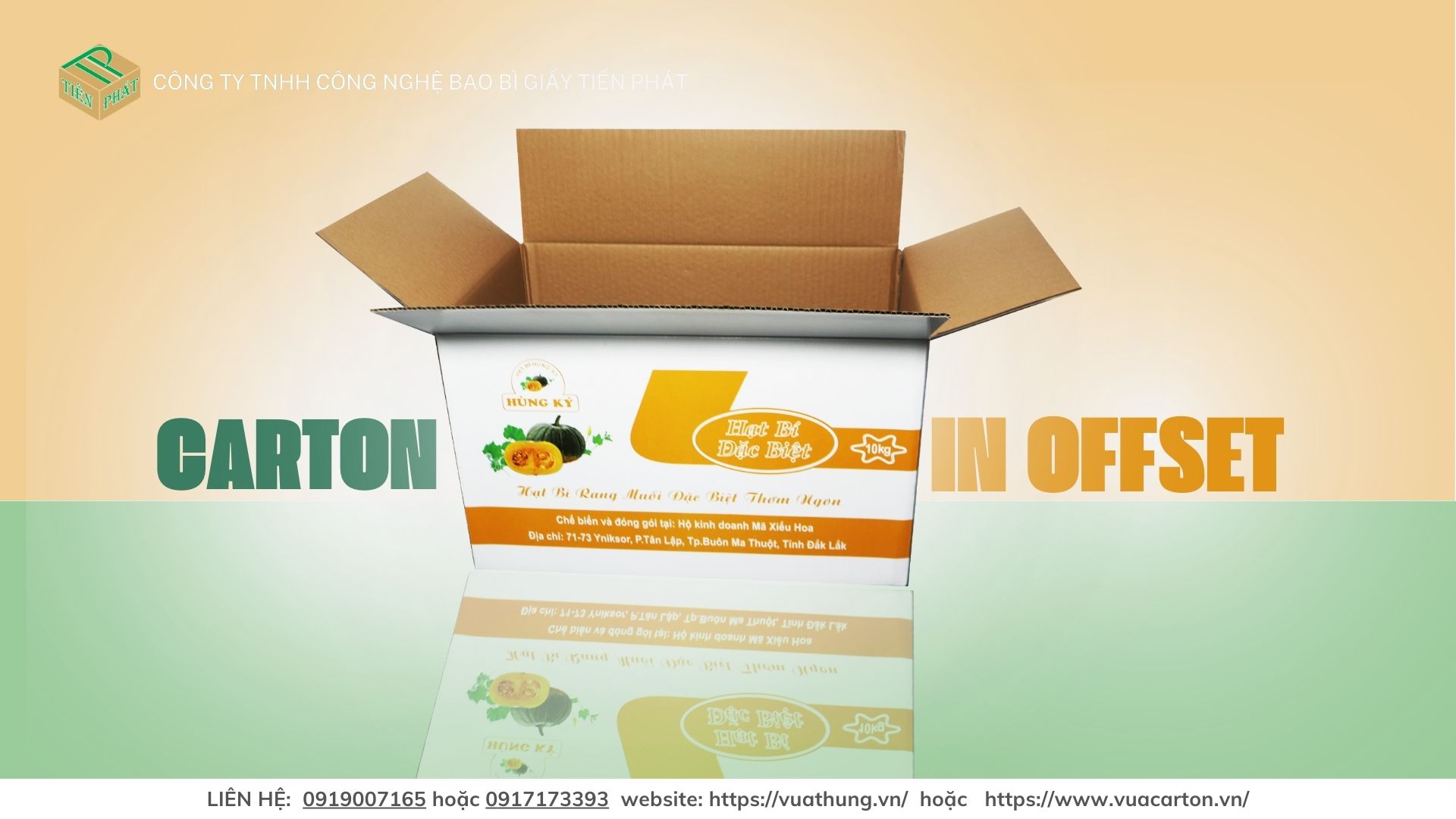 5 xưởng in thùng carton giá tốt Bình Dương 1/2025