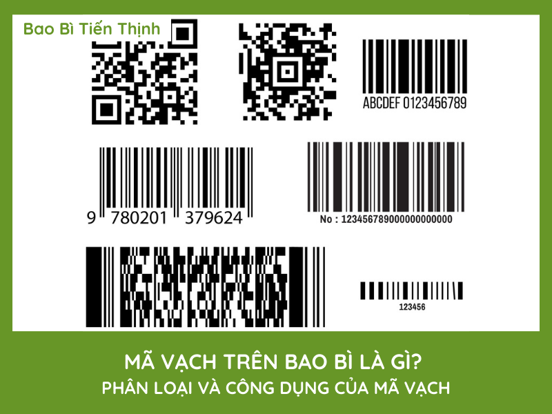 MÃ VẠCH TRÊN BAO BÌ LÀ GÌ? PHÂN LOẠI VÀ CÔNG DỤNG CỦA MÃ VẠCH