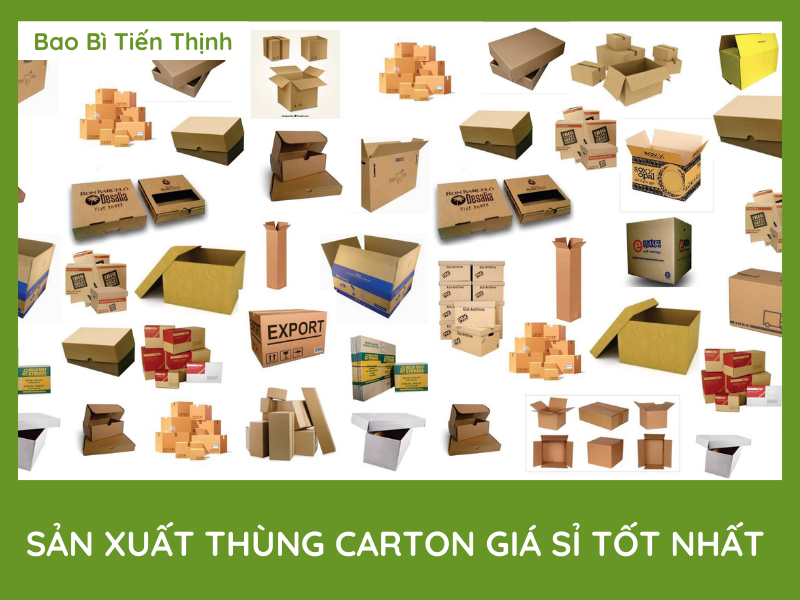 NHÀ MÁY SẢN XUẤT THÙNG CARTON GIÁ SỈ TỐT NHẤT