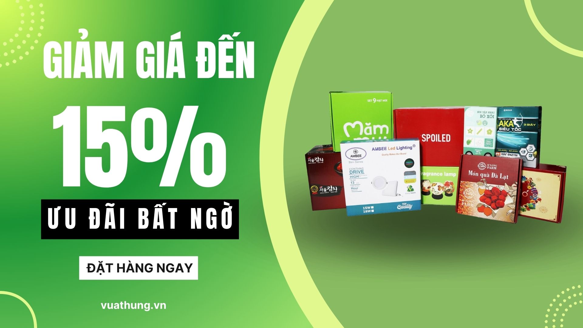 Công ty cung cấp thùng carton đựng hồ sơ có nắp chất lượng quận 1