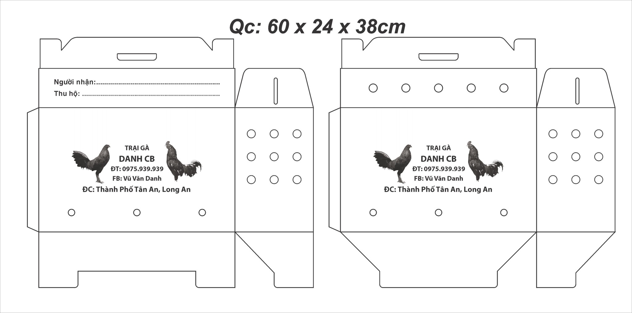 Tổng hợp bảng giá thùng carton đựng gà hàng đầu tại TPHCM