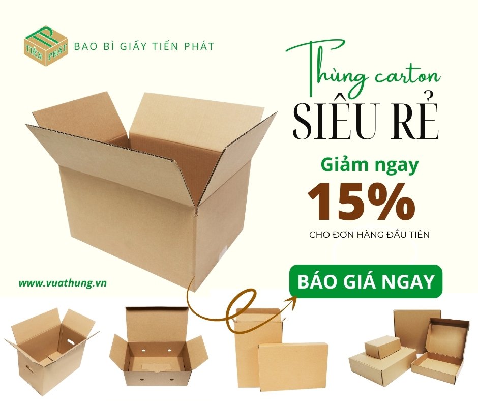 List 10 công ty bao bì carton theo yêu cầu giá tốt tại Long An