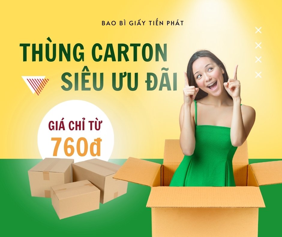Thùng carton 3 lớp là gì ? Đặt thùng carton 3 lớp ở đâu rẻ nhất ?