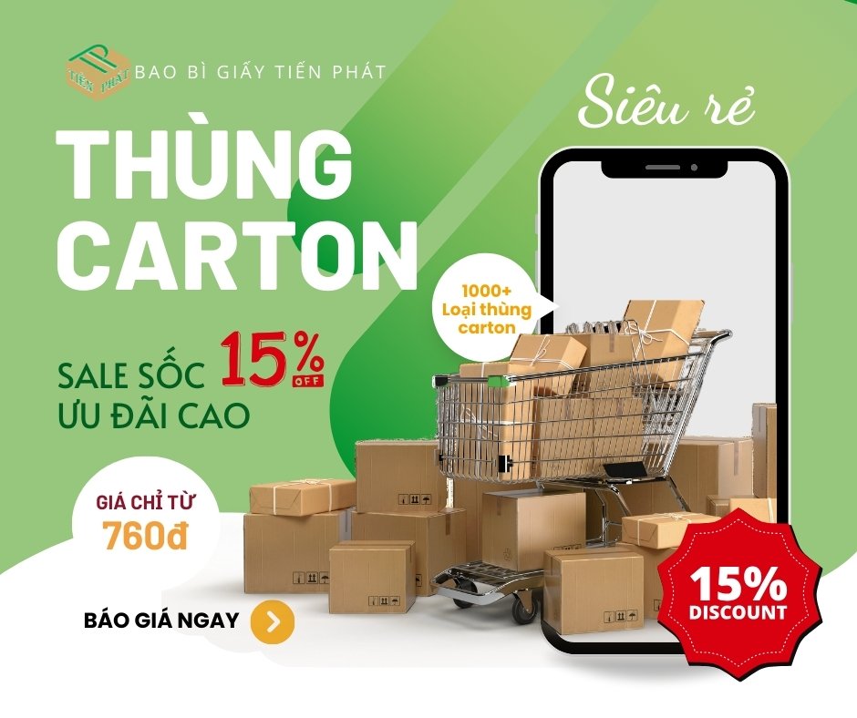 Top cơ sở chuyên cung cấp thùng carton 3 lớp rẻ nhất Long An
