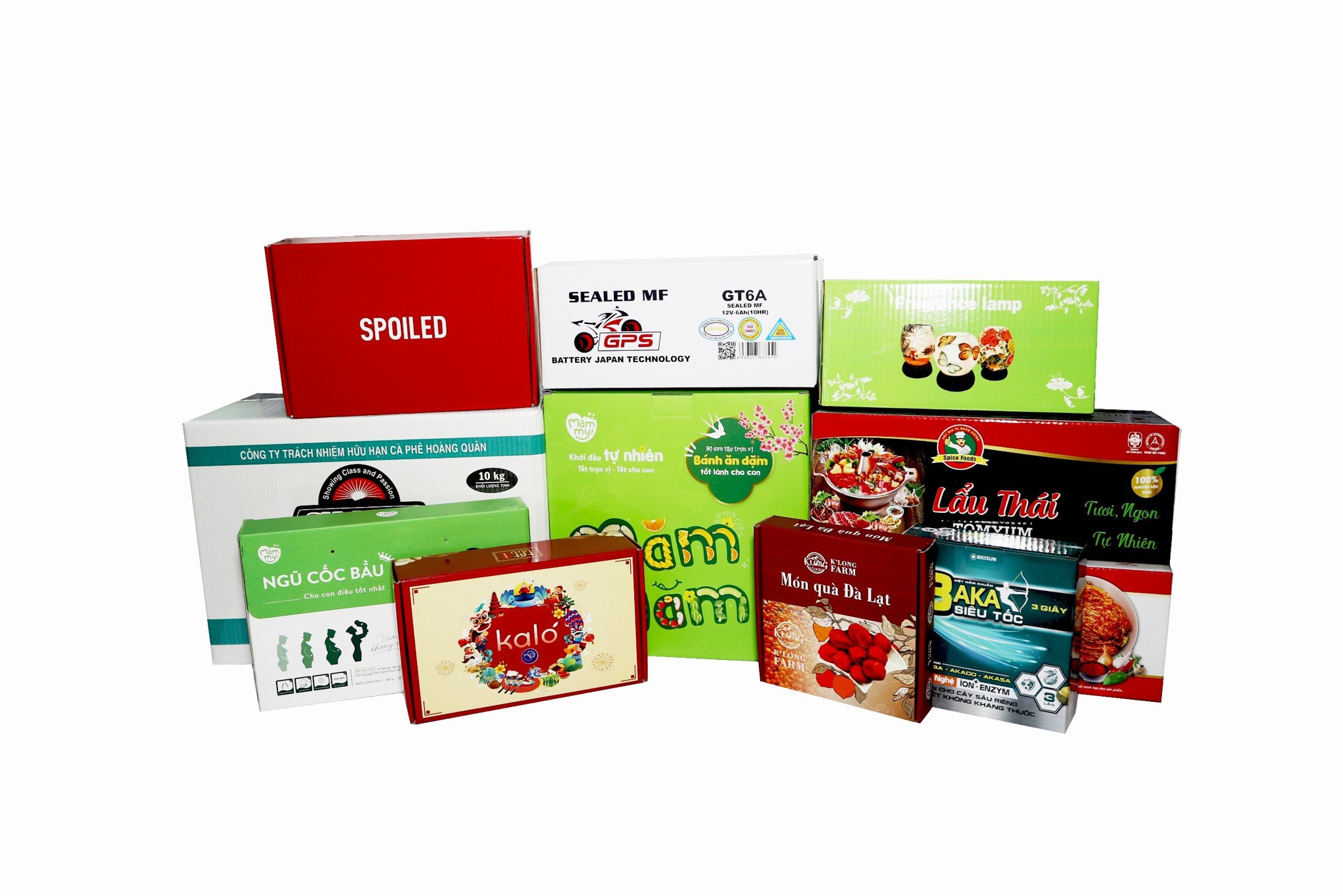 Nhà máy sản xuất hộp carton âm dương tại TPHCM