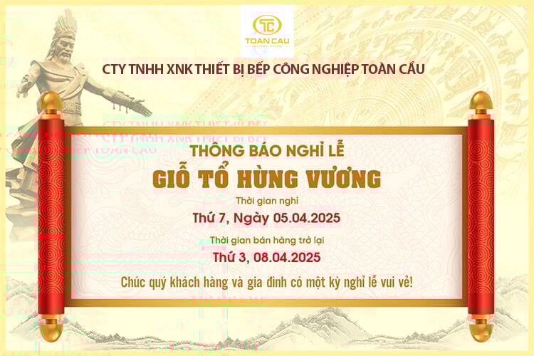 📌 THÔNG BÁO NGHỈ LỄ GIỖ TỔ HÙNG VƯƠNG 2025