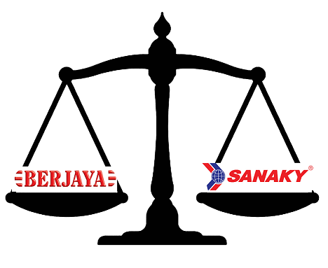 So sánh tủ trưng bày bánh kem Berjaya và Sanaky