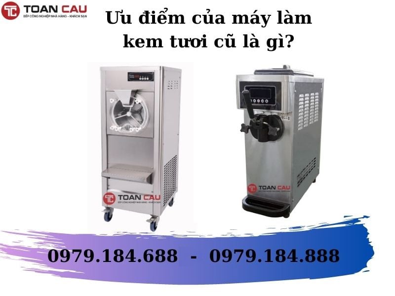 Có nên mua máy làm kem tươi cũ thanh lý?