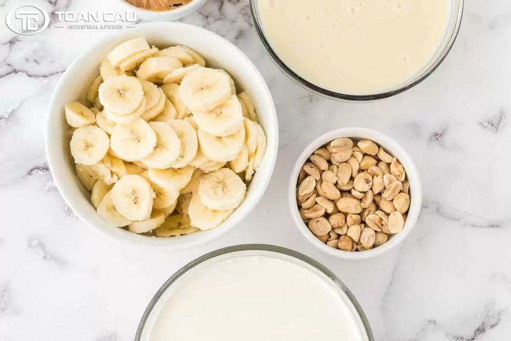 Làm kem chuối sữa đặc ngon