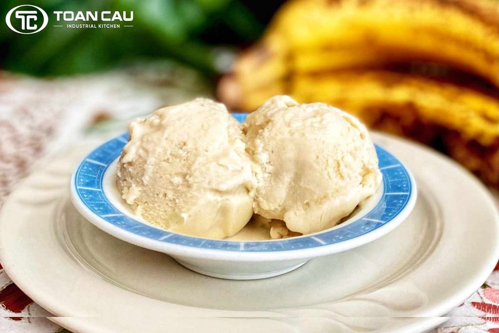 làm kem chuối tại nhà ngon