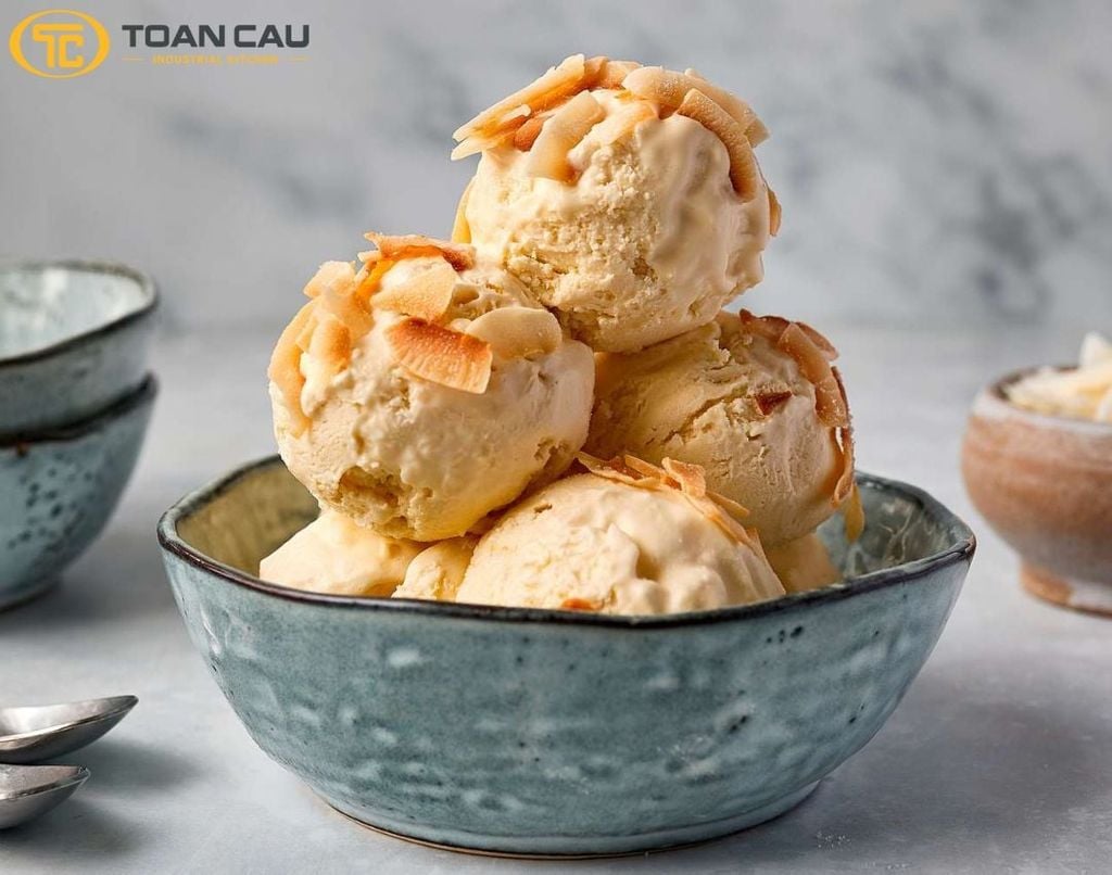 cách làm kem dừa