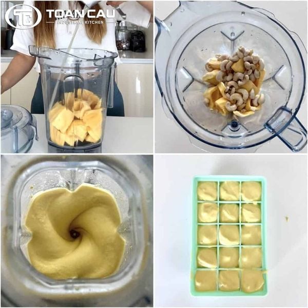 cách làm kem mít tại nhà