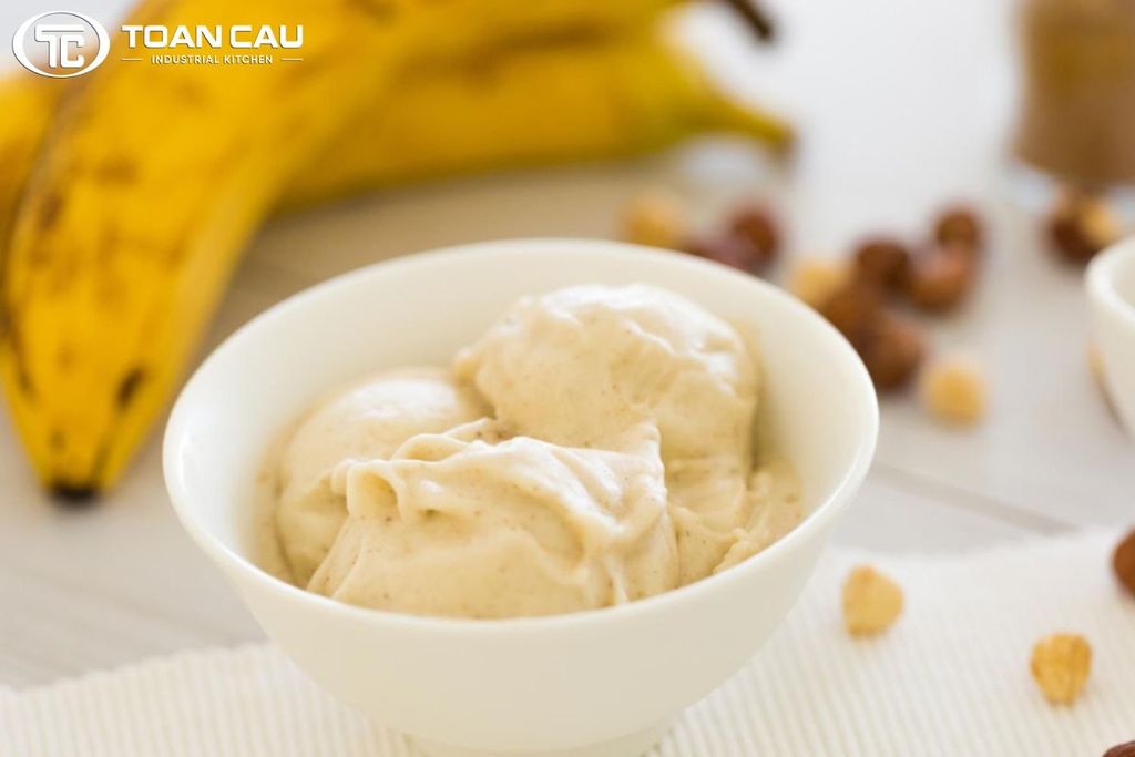 kem chuối nước cốt dừa siêu ngon