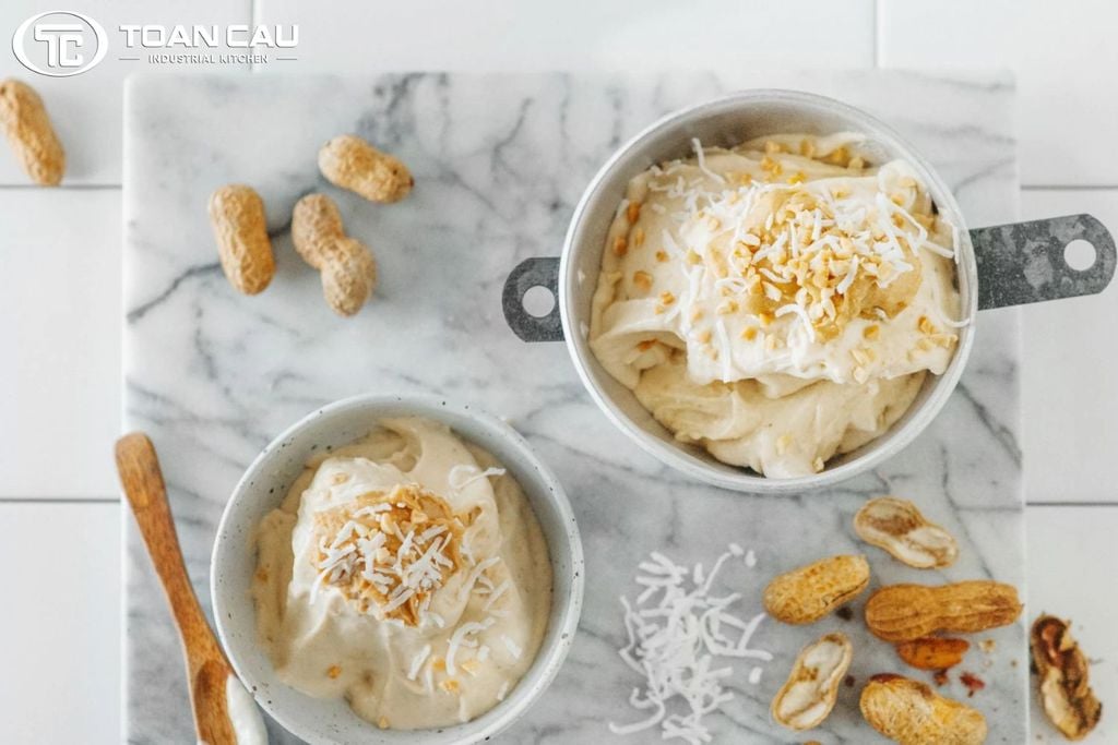 kem chuối nước cốt dừa siêu ngon
