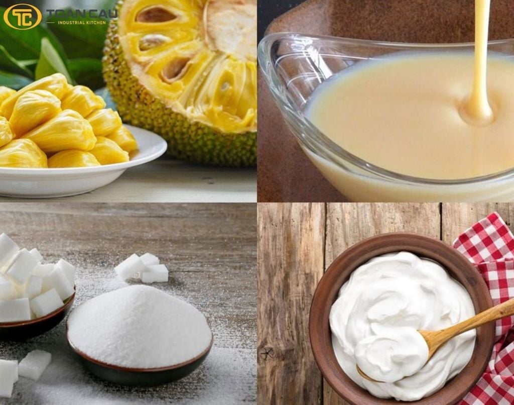 cách làm kem mít nước cốt dừa