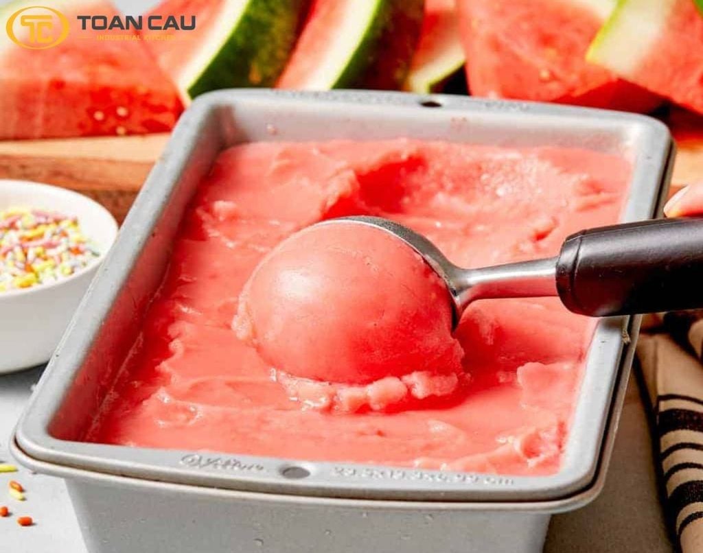 Cách làm kem dưa hấu