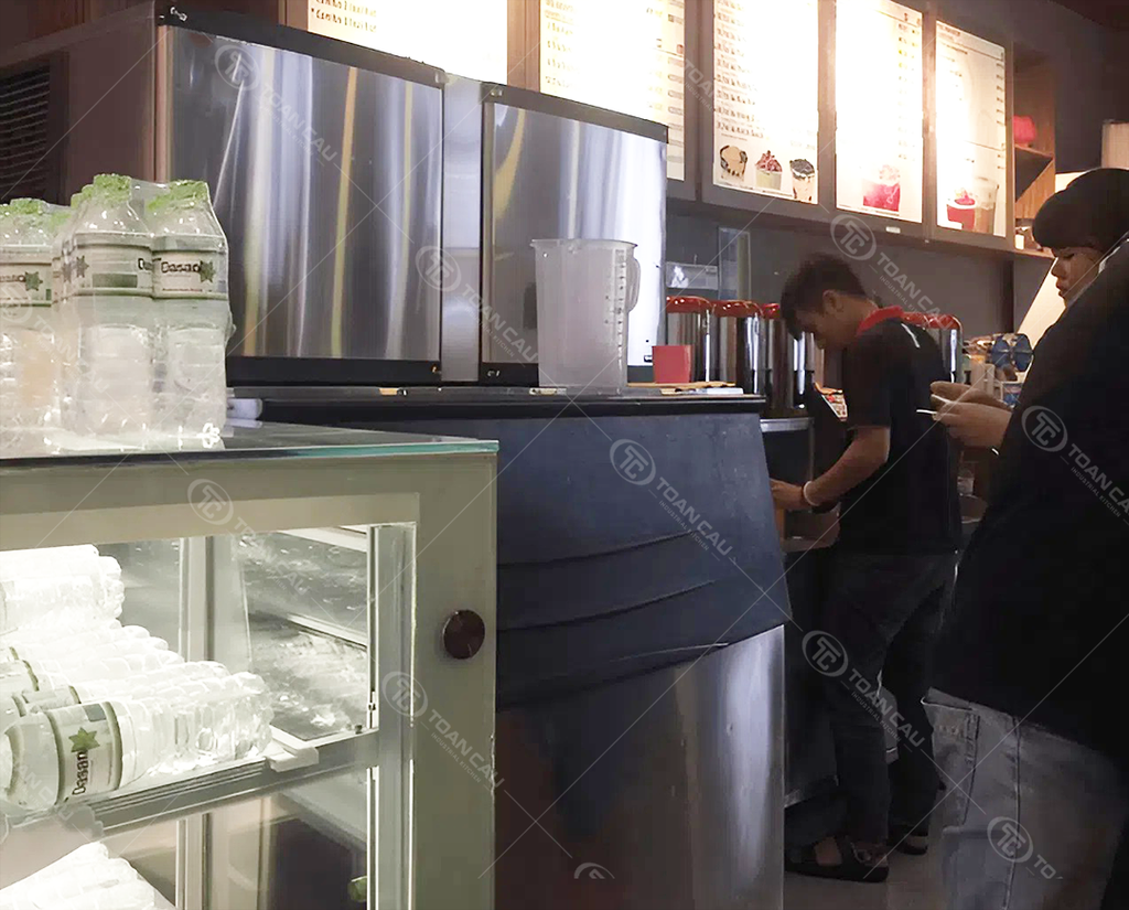 Máy làm đá viên Snooker SK-1500P là giải pháp ổn định cho nhu cầu sản xuất kinh doanh chuyên nghiệp