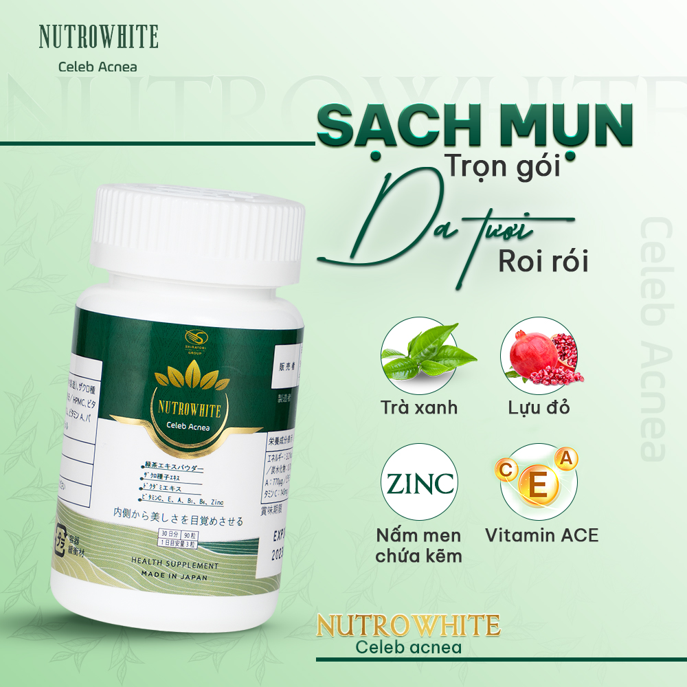 Viên Uống Trị Mụn NUTROWHITE Có Tốt Như Mọi Người Nghĩ?