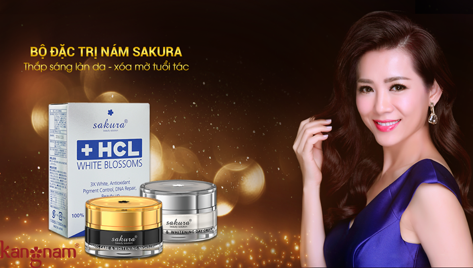 REVIEW BỘ TRỊ NÁM CAO CẤP SAKURA NHẬT BẢN - CHÍNH HÃNG