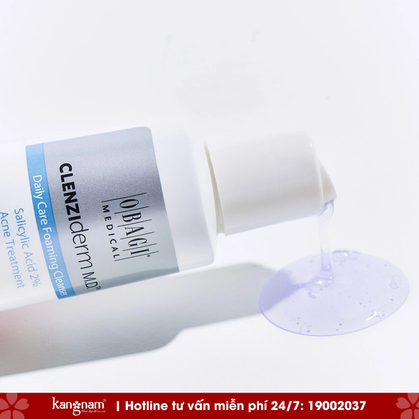 Sữa rửa mặt trị mụn cho da dầu nhờn Obagi Clenziderm MD Daily Care Foaming Cleanser 118ml