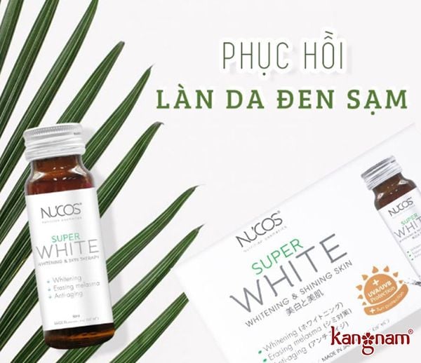 Nước uống trắng da nucos có tốt không|Sự thật kinh hoàng đằng sau