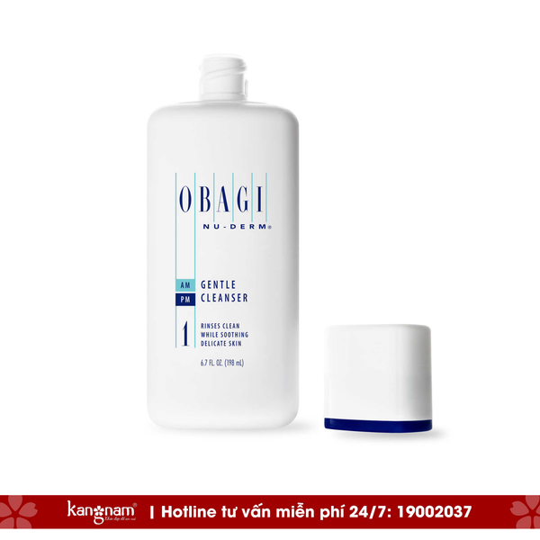 Sữa rửa mặt Obagi Nuderm Gentle Cleanser #1 (dành cho da khô) 198ml